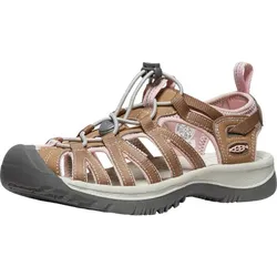 KEEN Damen Trekkingsandale WHISPER W-TOASTED, TOASTED COCONUT/PEACH WHIP, 38