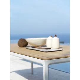 Solpuri Soft Diningtisch Aluminium 100x75 cm 038 - Keramik concrete coal