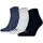 3 Paar Blau/Grau 39-42