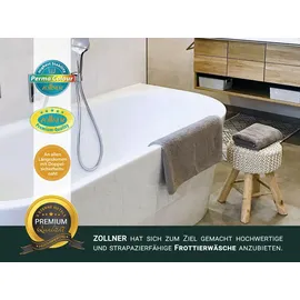 ZOLLNER Handtuchset 70 x 140 cm braun 3 St.