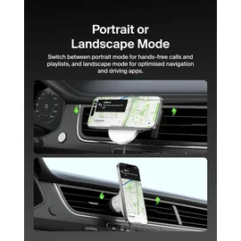 Belkin BoostCharge Pro magnetisches kabelloses Kfz-Ladegerät mit Qi2 (15 W)