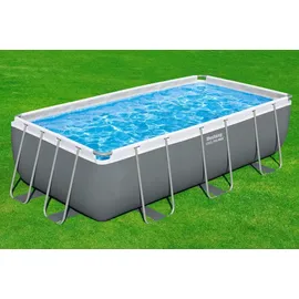 BESTWAY Power Steel Frame Pool  Set 404 x 201 x 100 cm inkl. Filterpumpe