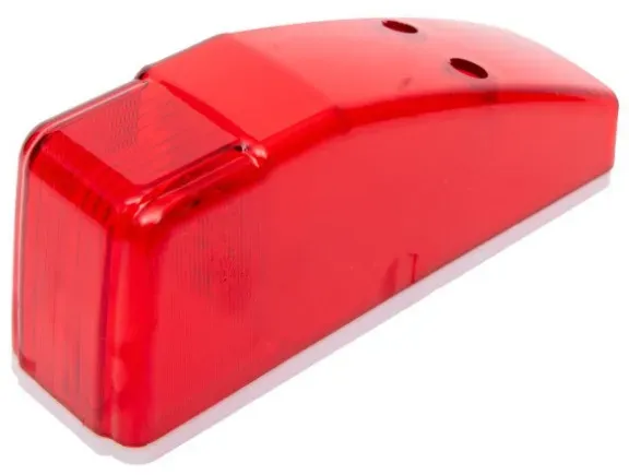 Rote LED-Begrenzungsleuchte für Lkw-Fahrerhaus, 12V–24V, zur Dachmontage, 14 x 4 x 6 cm