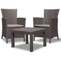 ALLIBERT Rosario Set 3-tlg. braun