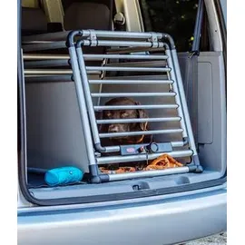 nobby® Hundetransportbox Round Corner L Grau
