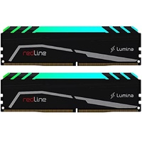 Mushkin Redline Lumina Black DIMM Kit 16GB, DDR4-3600, CL18-22-22-42 (MLA4C360JNNM8GX2)