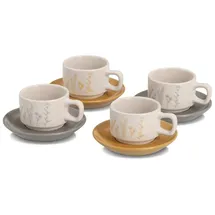 Zeller Espresso-Set 0,07 l Mehrfarbig 4 St.