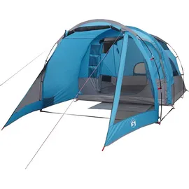 vidaXL Tunnelzelt 4 Personen Blau