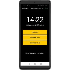 Reiner SCT SCT timeCard 10 Terminal APP 1 Gerät 1 Jahr