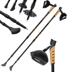Nordic Walking Stöcke Orange