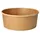 Papstar Salatschale rund 1000 ml 50 St. Braun