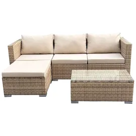 Svita Gartenlounge 5-tlg. Beige