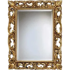 Casa Padrino Barock Wandspiegel 95 x 75 cm Gold