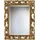 Casa Padrino Barock Wandspiegel 95 x 75 cm Gold