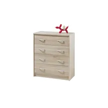 Stella Trading Schubladenkommode 74 x 86 x 35 cm Mehrfarbig
