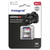 Integral SDXC UltimaPro 64GB Class 10 UHS-I V30