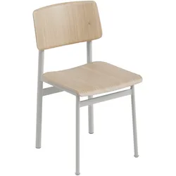 Muuto Loft Stuhl, eiche natur / grau