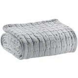 Vivaraise Swami Plaid 130 x 200 cm Silber