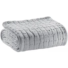 Vivaraise Swami Plaid 130 x 200 cm Silber