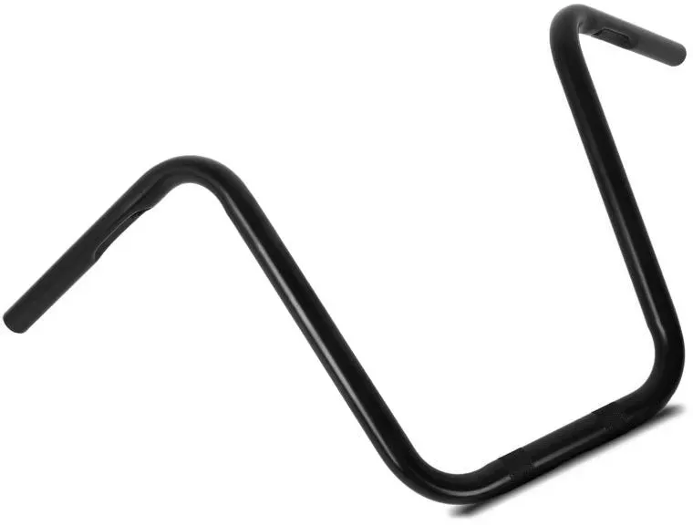 Lenker Ape Hanger Slim 14" passend für Honda, passend für Kawasaki, Suzuki, passend für Yamaha schwarz Craftride