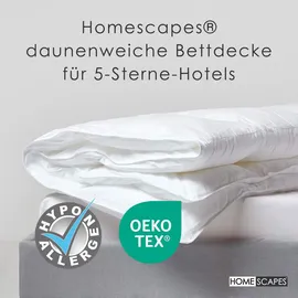 Homescapes Sommerdecke 155/220 cm, Super-Mikrofaser,