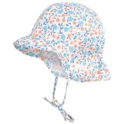 Maximo Schildmütze blumen weiß-ozean, 41 cm