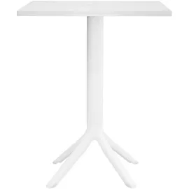 CLP Nuvela Gartentisch 60 x 60 x 76 cm Weiß