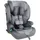 XOMAX Kindersitz ISOFIX I mitwachsend I 9-36 kg, 15 Monate - 12 Jahre, Gruppe 1/2/3 I 5-Punkt-Gurt und 3-Punkt-Gurt I Bezug abnehmbar und waschbar I ECE R129 I anthrazit-grau