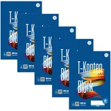 Staufen T-Konten Block 5 Blöcke je 25 Blatt DIN A4 80 g/m2 mehrfarbig