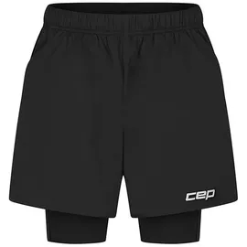 CEP Damen Core Run 2in1 Short schwarz