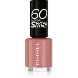 Rimmel 60 Seconds Super Shine Nagellack Farbton 230 Mauve To The Music 8 ml