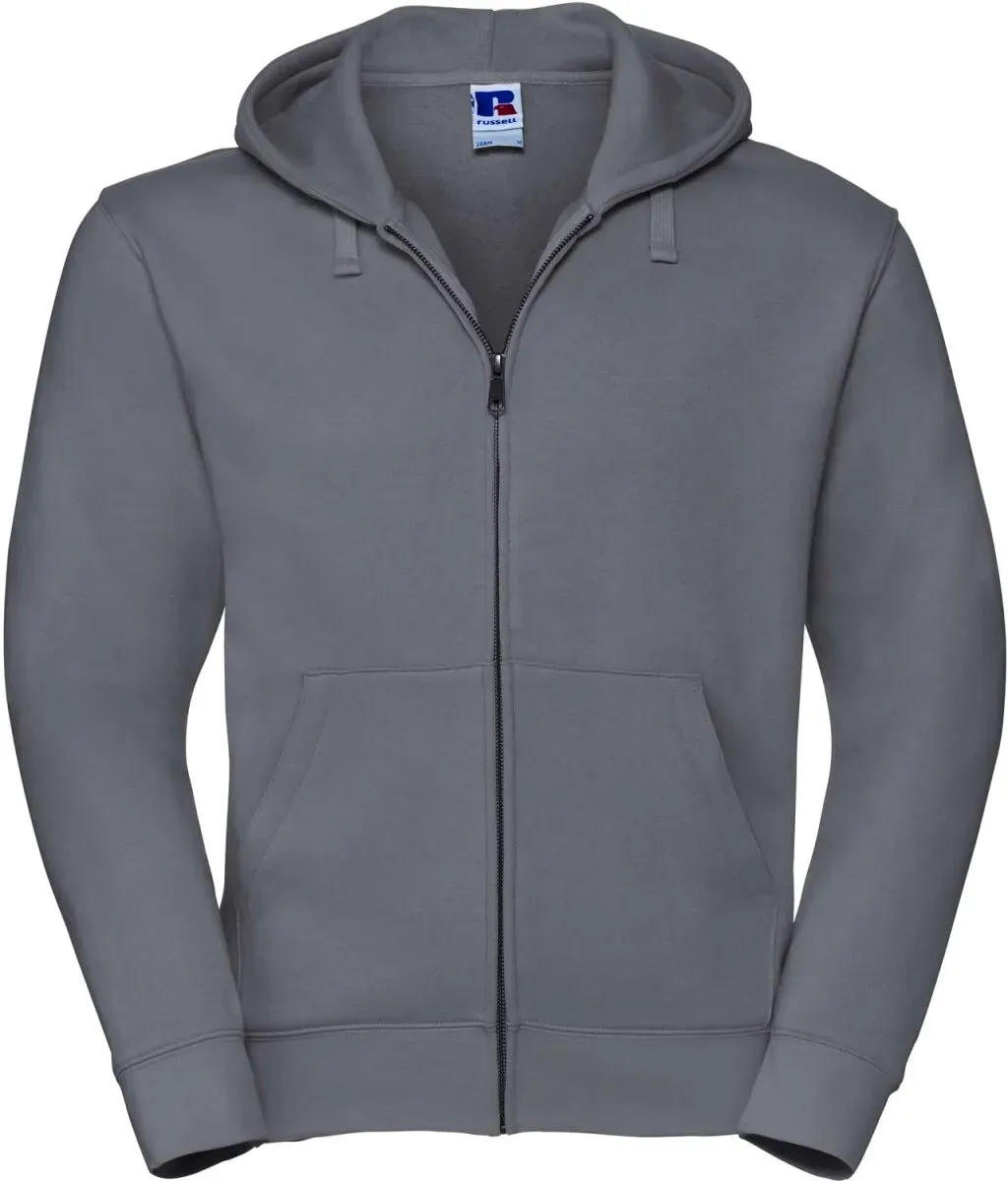 Russell Herren Authentic Kapuzen Sweatjacke R-266M-0 convoy grey (solid) M
