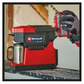 Einhell Akku-Kaffeemaschine TE-CF 18 Li Kit rot/schwarz