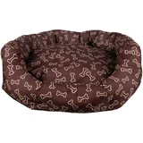 Bestlivings Haustierbett 50x60x25cm Knochen Katzenbett Hundebett