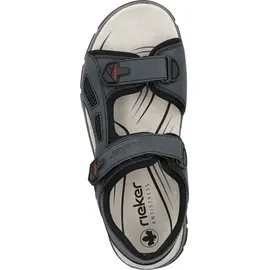 Rieker Trekkingsandale Herren Schwarz 45