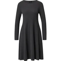 s.Oliver Midikleid Rippstruktur Grau 44