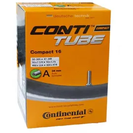 Continental Schlauch Compact 16 Zoll 34 mm Autoventil