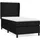 vidaXL Boxspringbett 100 x 200 cm Schwarz