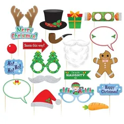 20 Jolly Christmas Foto Requisiten