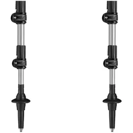 Leki Traveller Alu Stöcke (Größe 90-130cm, schwarz)