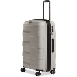 Stratic Reisekoffer  Straw + Trolley 66 cm  erweiterbar  4 Rollen 65 l - Beige