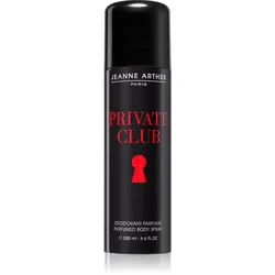 Jeanne Arthes Private Club Deodorant Spray für Herren 200 ml