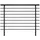 Minka Geländersystem Orion Side 1,5 m Aluminium/ Stahl Schwarz