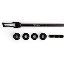 Hamax Hitch Adapter for 12mm Axle Universal by Token schwarz 2021