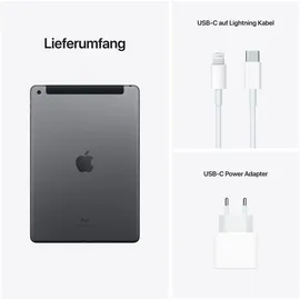 Apple iPad 10,2" (9. Generation 2021) 256 GB Wi-Fi + Cellular space grau