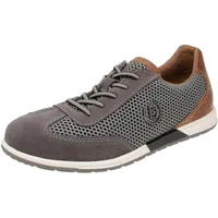 BUGATTI Herren Stowe Sneaker, Grey/Grey, 42 EU