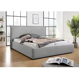 MAINTAL Polsterbett MAINTAL, grau, B:226cm H:108cm L:212cm, Betten, Polsterbett, Bettseiten zerlegt, ohne Bettkasten