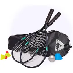 Badminton Set Speed Pro SPEEDMINTON - Grau/Mint EINHEITSGRÖSSE