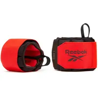 Reebok Flexlock Handgelenkgewichte Gewichtsmanschetten 1 kg rot / schwarz