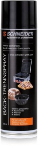 SCHNEIDER Back-Trennspray für Formen und Bleche, Trennspray für Bäckereien, Konditoreien, Küchen und Gastronomie, 500 ml - Spraydose